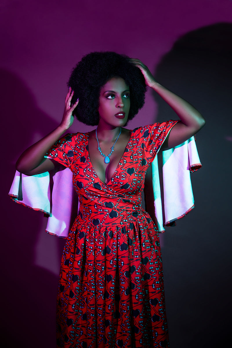 Serpentine Seduction Dress