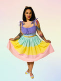 Pastel Rainbow Quinn Dress