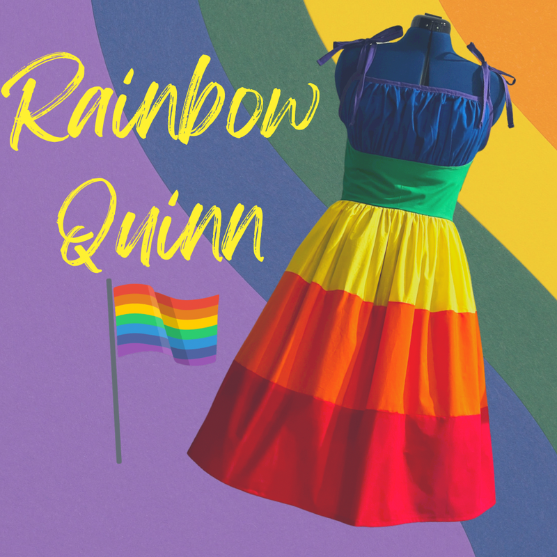 Rainbow Quinn Dress