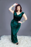 Nicolette Gown in Emerald