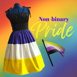 Non-Binary Pride Quinn Dress